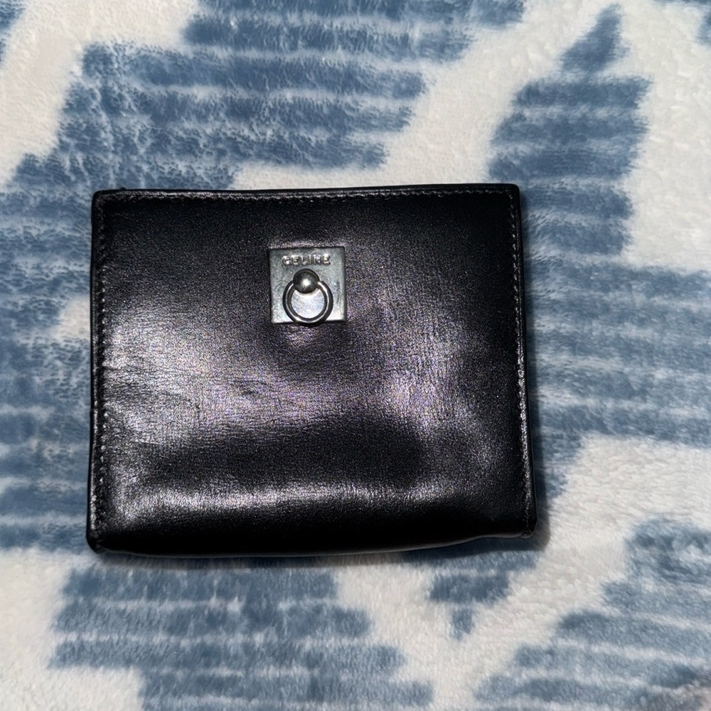 Black coin purse